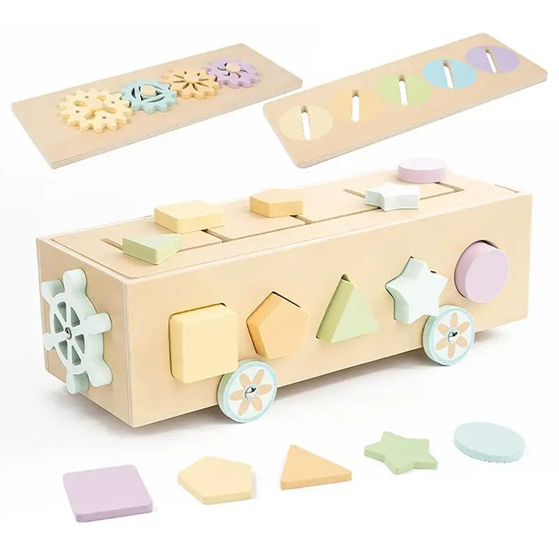 Montessori Wooden Sorting Box