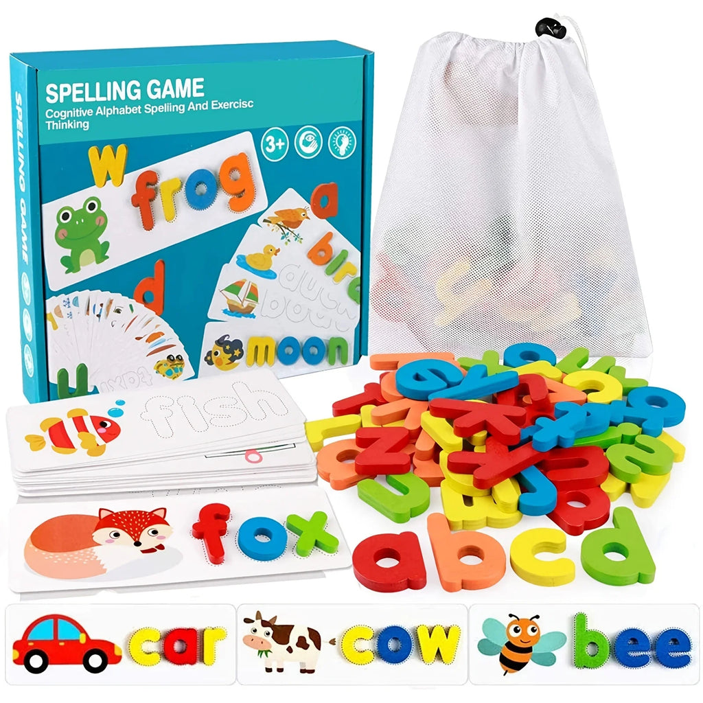 Montessori Spelling Game for Kids