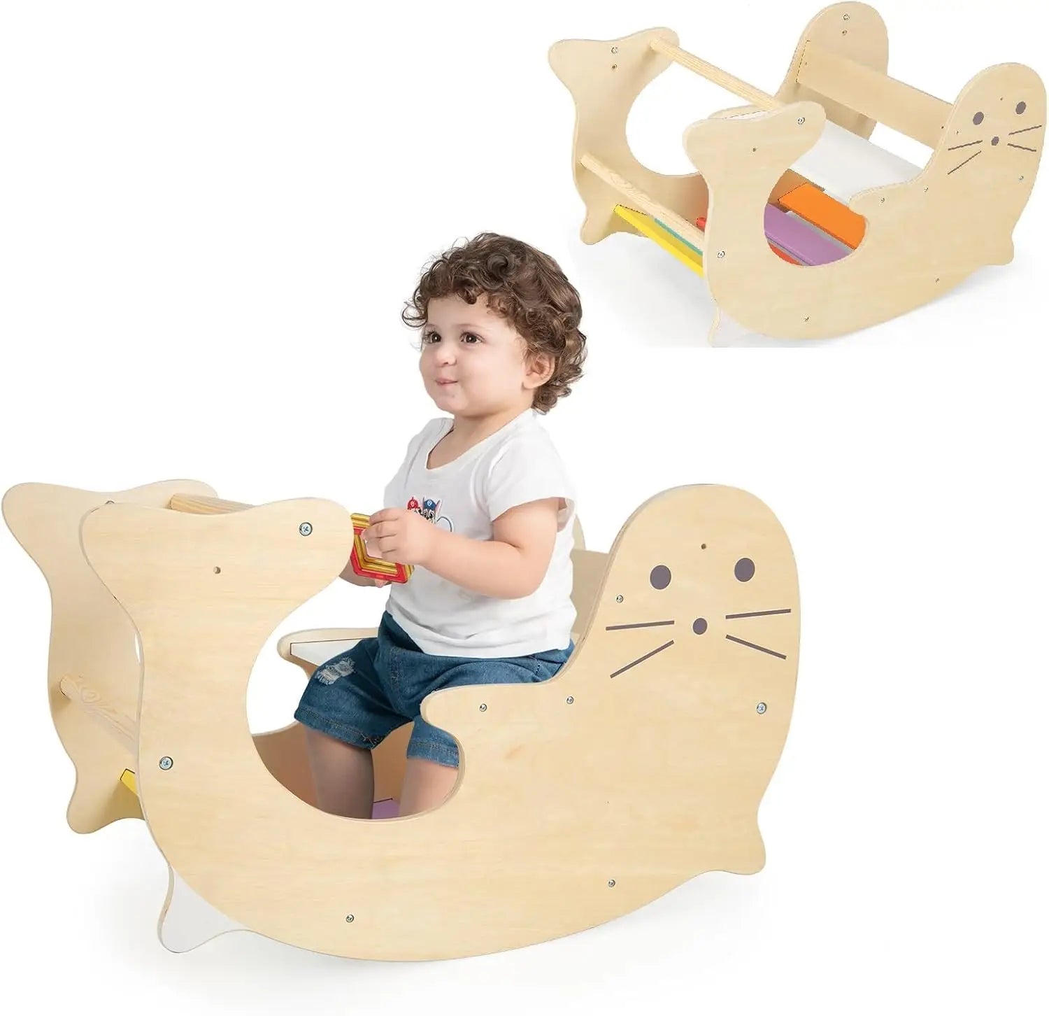 Huggy 4-in-1 Montessori Arch Climber Set