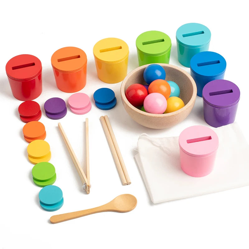 Montessori Wooden Color Matching