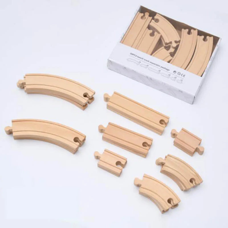 Huggy Wooden Railway Adventure Set