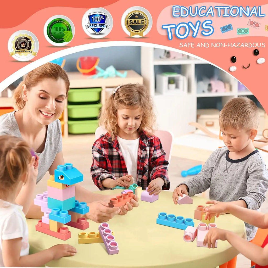 Huggy STEM Soft Building Blocks Set
