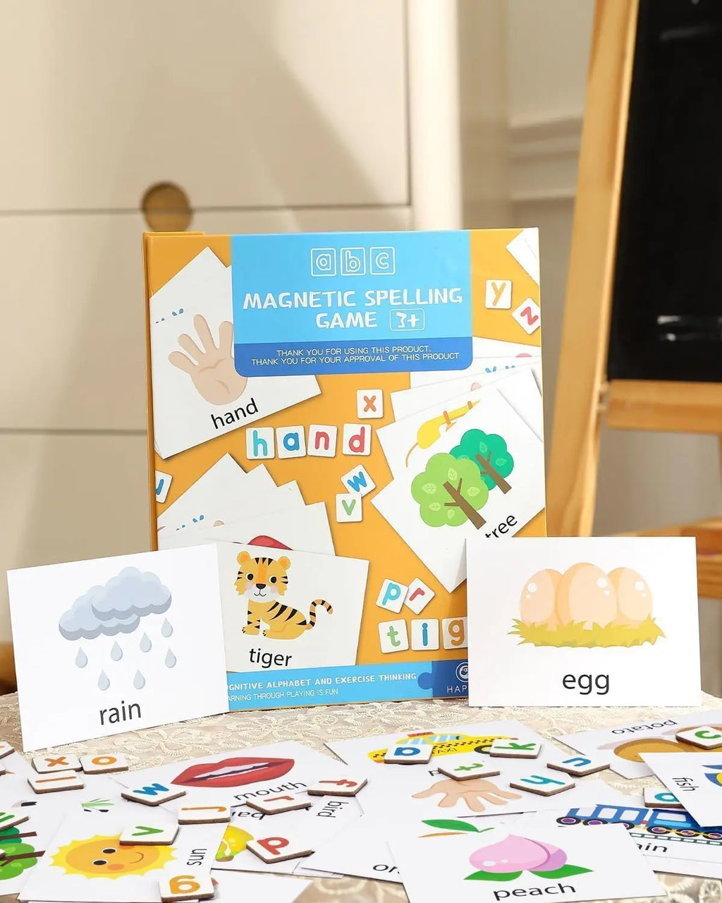 Huggy Magnetic Letters & Numbers Set