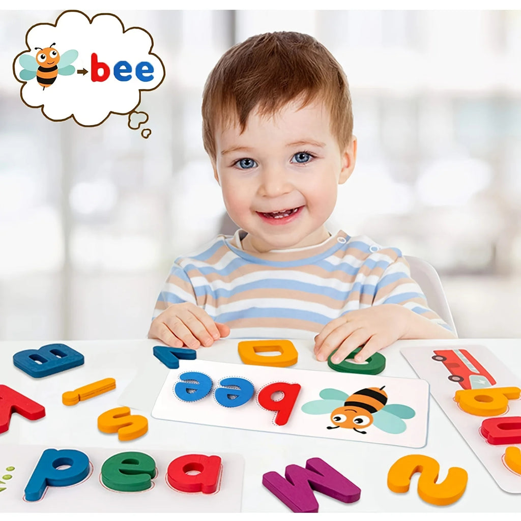 Montessori Spelling Game for Kids