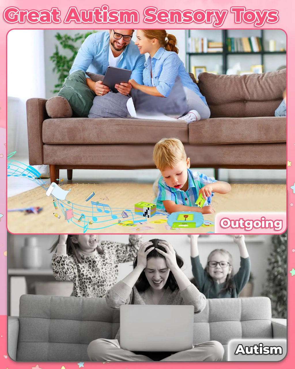 Huggy Talking Flash Cards Set – Speech & Learning Toy