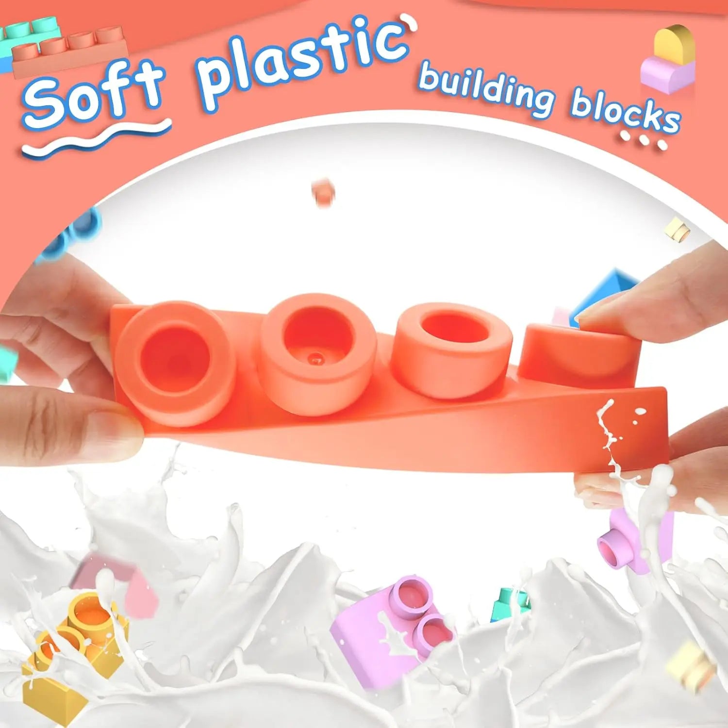 Huggy STEM Soft Building Blocks Set